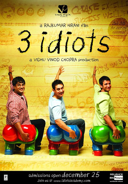 三傻大闹宝莱坞[国语音轨/中英字幕].3.Idiots.2009.BluRay.1080p1080p|4k高清