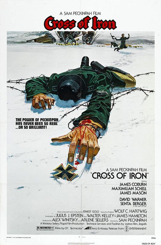 铁十字勋章[中英字幕].Cross.of.Iron.1977.BluRay.1080p.DTS-HDMA2.0.x264-DreamHD 9.60GB 