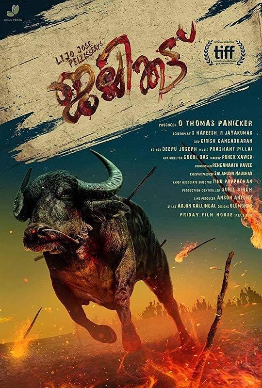 野牛[中文字幕].Jallikattu.2019.BluRay.1080p.DTS-HDMA5.1.x265.10bit-DreamHD 5.47GB 