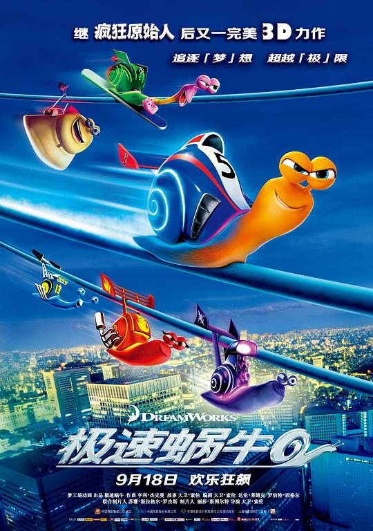 极速蜗牛[无字片源].Turbo.2013.BluRay.1080p.DTS.x264-DreamHD 6.53GB 