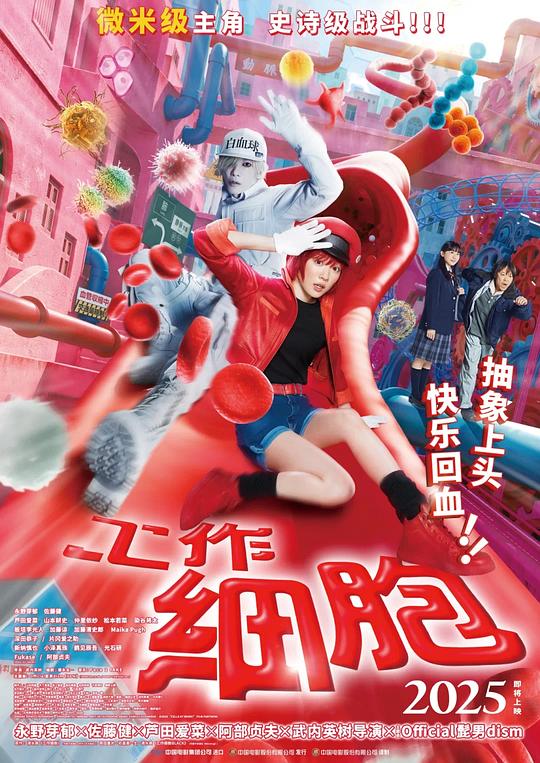 工作细胞[中文字幕].Cells.at.Work.2024.BluRay.1080p.DTS-HDMA5.1.x264-DreamHD 12.18GB 