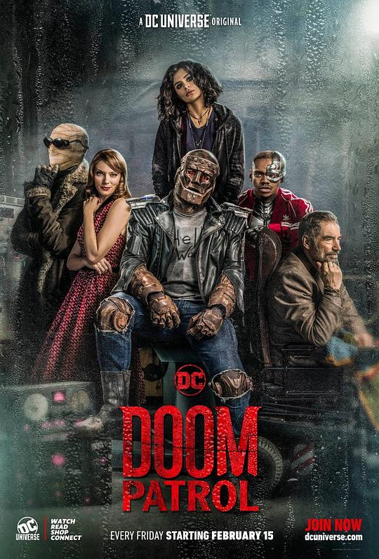 末日巡逻队.第一季[全15集][简繁英字幕].Doom.Patrol.S01.1080p.Max.WEB-DL.DDP.5.1.H.264-BlackTV 15.71GB  