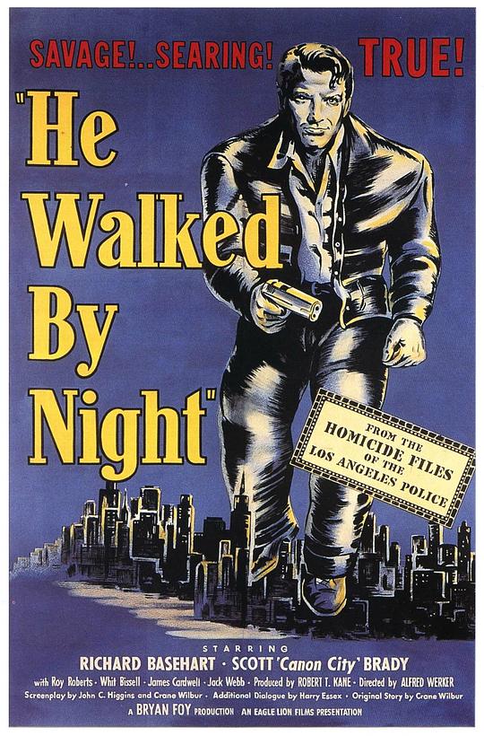 黑狱杀人王[简繁英字幕].He.Walked.by.Night.1948.BluRay.1080p4K|1080P高清