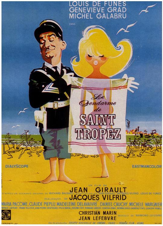 圣特鲁佩斯的警察[国语音轨/中文字幕].Le.Gendarme.de.Saint.Tropez.1964.BluRay.1080p.x265.10bit.2Audio-SSDSSE 5.76GB 